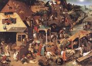 Pieter Bruegel Museums national the niederlandischen proverb oil painting